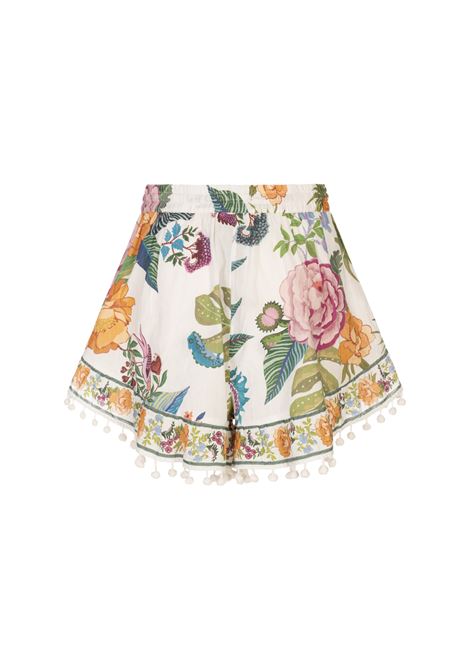 Shorts Sweet Bloom Off-White FARM RIO | 332411SWEET BLOOM BOUQUET - 25120